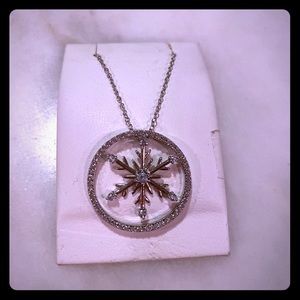 Sterling & white sapphire